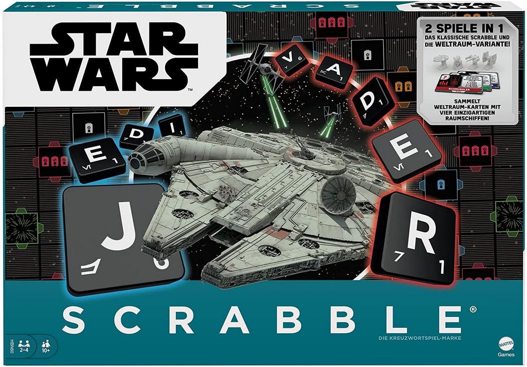 Mattel Games HBN60   Scrabble Star Wars für 9,19€ (statt 22€)