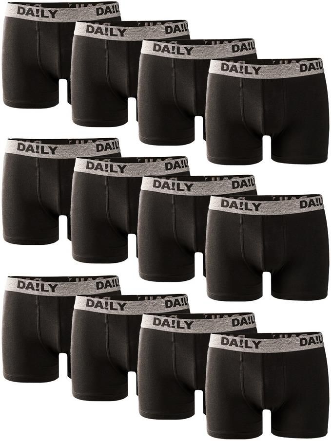 12er Pack DAILY Underwear Herren Boxershorts für 39,99€ (statt 55€)