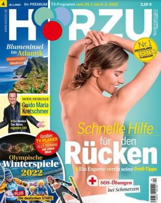 26 Ausgaben HÖRZU TV Zeitschrift Abo für 1€ (statt 65€)