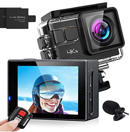 BEOEE A79 4k Action Cam mit WLAN & EIS Stabilisator für 31,49€ (statt 70€)