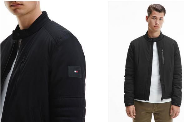 Tommy Hilfiger Stretch Cafe Racer Herren Jacke für 95€ (statt 164€)