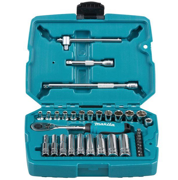 Makita B 65567 Ratschen + Bit Set (34tlg) für 27,99€ (statt 32€)