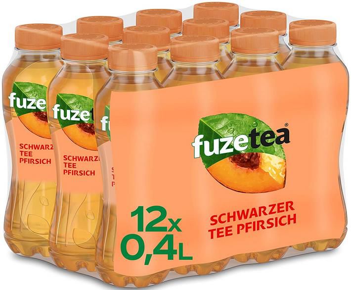 12er Pack Fuze Tea Pfirsich   12 x 400 ml für 9,56€ zzgl. Pfand (statt 16€)   Prime