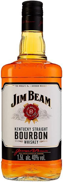 🔥Jim Beam White Kentucky Straight Bourbon Whiskey 40% Vol.   1,5 L Flasche für 19,99€ (statt 33€)   Prime