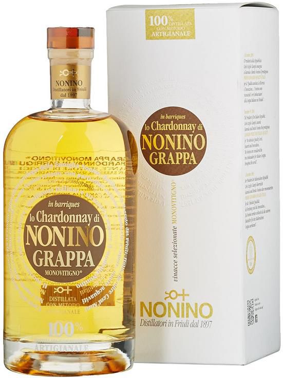 Nonino Lo Chardonnay Monovitigno Grappa 41% 0,5l Flasche für 24€ (statt 32€)   Prime