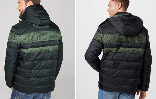 Camp David Winterjacke in Pastellgrün für 79,50€ (statt 145€)