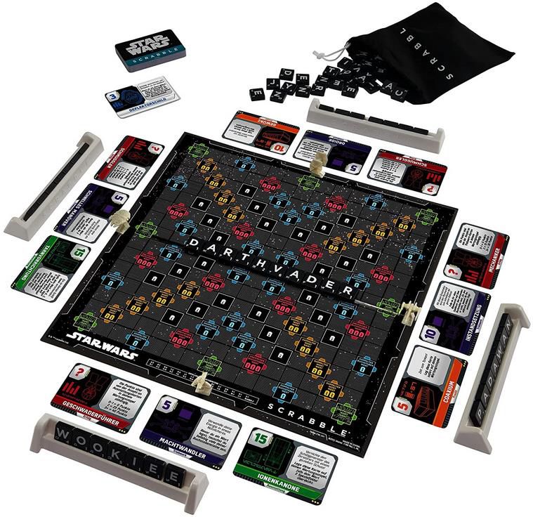 Mattel Games HBN60   Scrabble Star Wars für 9,19€ (statt 22€)