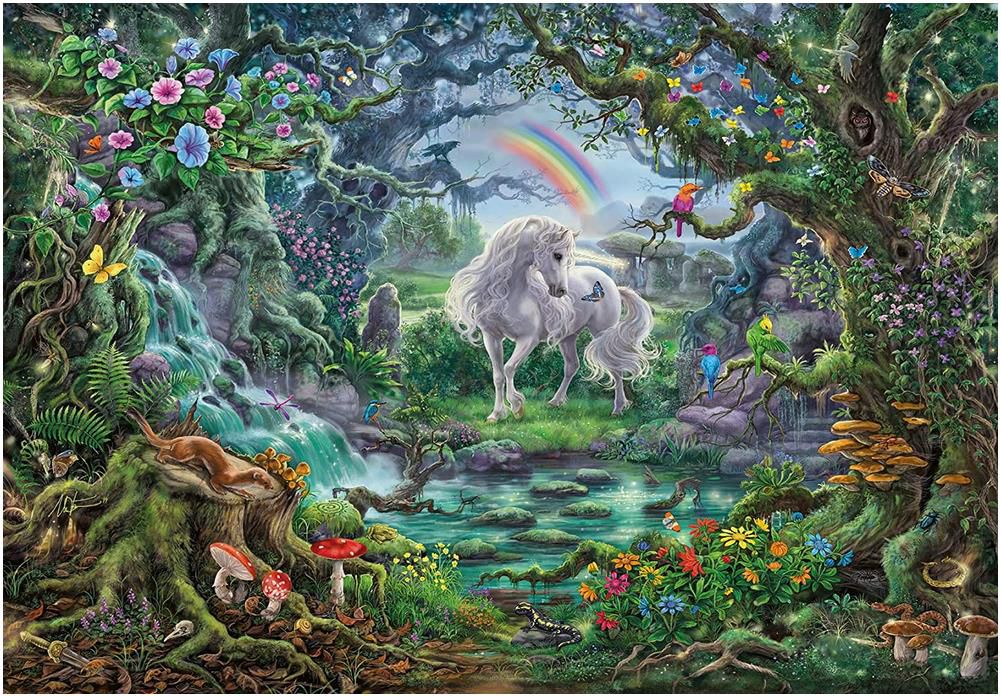 Ravensburger 15030 EXIT Puzzle   Fantasy Einhorn 759 Teile für 7,70€ (statt 12€)   Prime