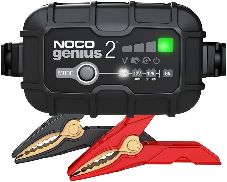 Noco Genius2 EU   2A Intelligentes Ladegerät, 6V und 12V für 47,09€ (statt 57€)