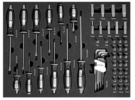 Stahlwerk Shark 160 Werkstattwagen mit 160 Teilen & 6 Schubladen für 374,25€ (statt 444€)