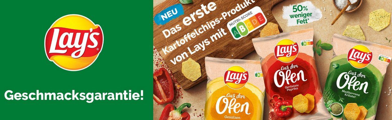 Geht noch! Lay‘s aus dem Ofen kostenlos ausprobieren