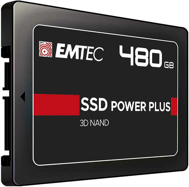 Emtec X150 Power Plus 3D NAND SATA III 6Gb/s   480 GB Interne SSD für 36,58€ (statt 49€)