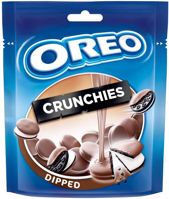 8er Pack OREO Crunchies Dipped umhüllt von zarter Milchschokolade ab 8,99€ (statt 14€)   Prime Sparabo