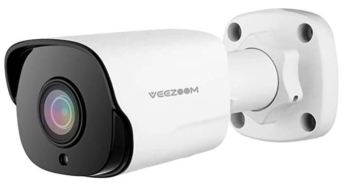 VEEZOOM 5MP PoE IP CCTV Kamera mit Bewegungserkennung & 30m Nachtsicht für 44,99€ (statt 70€)