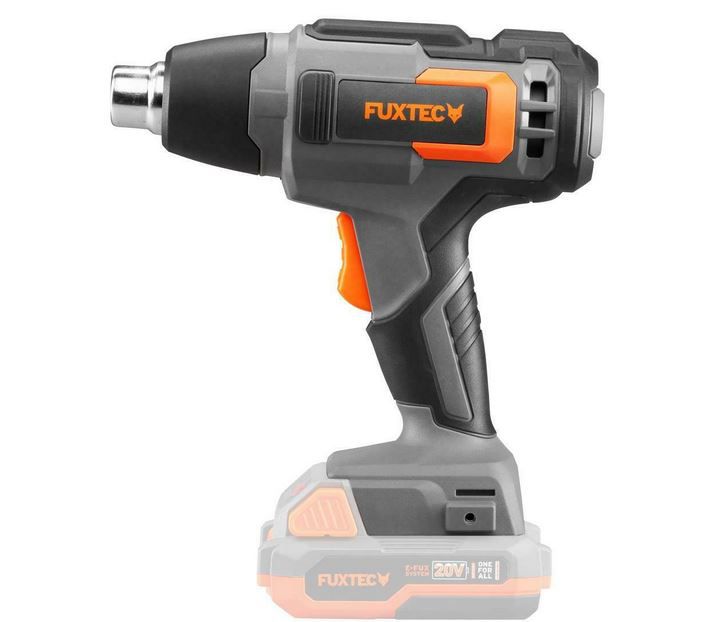 FUXTEC E1HLP20 Akku Heißluftpistole max. 550°C Solo Set für 34,11€ (statt 42€)