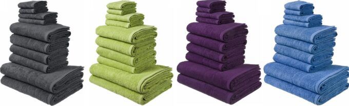 my home 10 teiliges Handtuch Set Inga in vielen Farben ab 21,99€ (statt 30€)