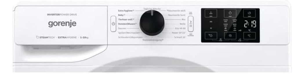 Gorenje WNEI 14 APS Waschmaschine bis 10kg Steamfunktion für 489,59€ (statt 543€)