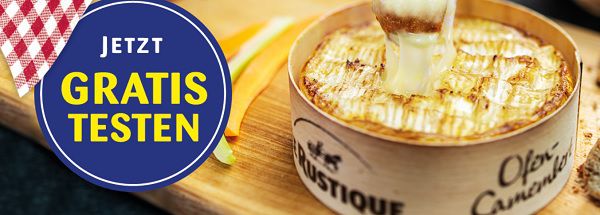 Le Rustique Ofen  Camembert gratis ausprobieren