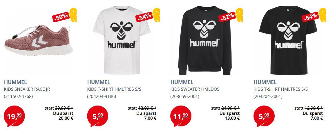 Hummel Sale mit coolen Sneakern   z.B.  Hummel HML DRON Herren Schuh ab 22,99€ (statt 34€)