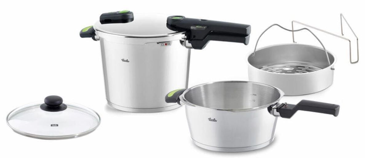 Fissler vitaquick green Schnellkochtopf Bundle 6l  für 203,97€ (statt 317€)