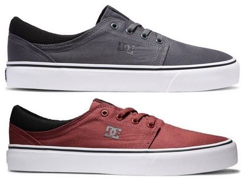 DC Sneaker Trase in Grau oder Rot ab 28,76€ (statt 40€)