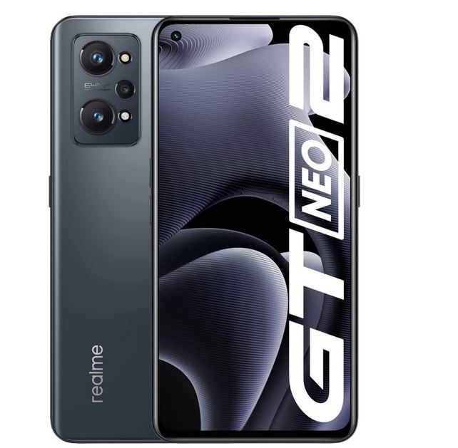 REALME GT NEO 2 5G und 128/8GB in Grau + REALME Watch 2 Pro für 309€ (statt 437€)