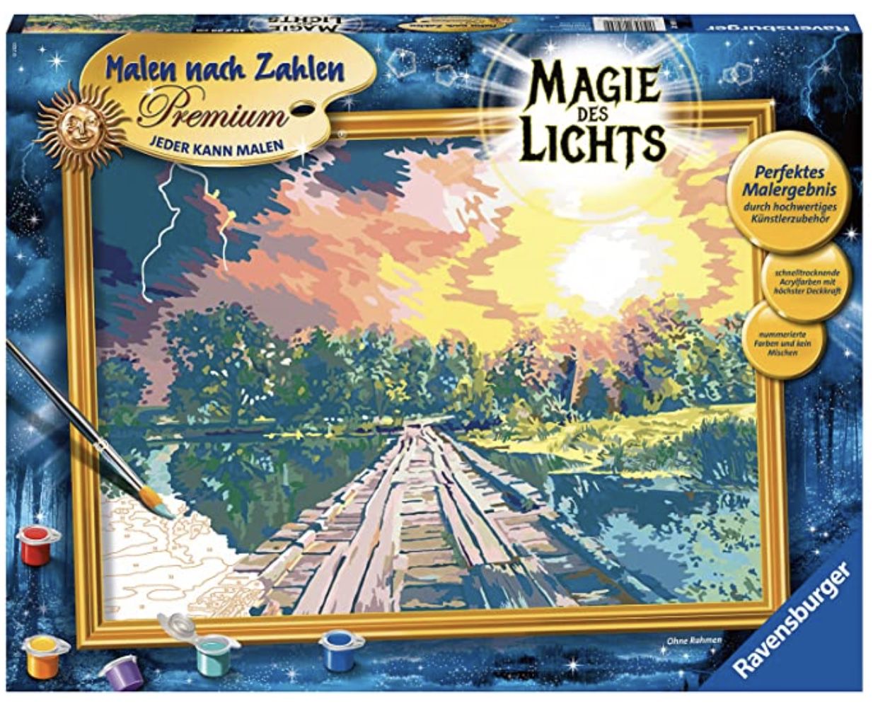 Ravensburger Malen nach Zahlen Magie des Lichts ab 14,71€ (statt 25€)   Prime