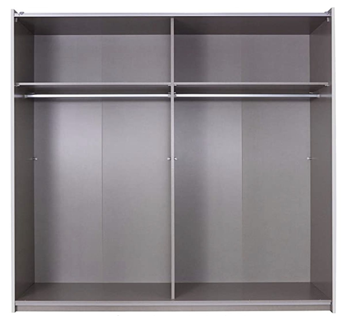 Rauch Kronach Schwe­be­tü­ren­schrank (218 x 210 cm) mit Spiegel für 353,49€ (statt 412€)