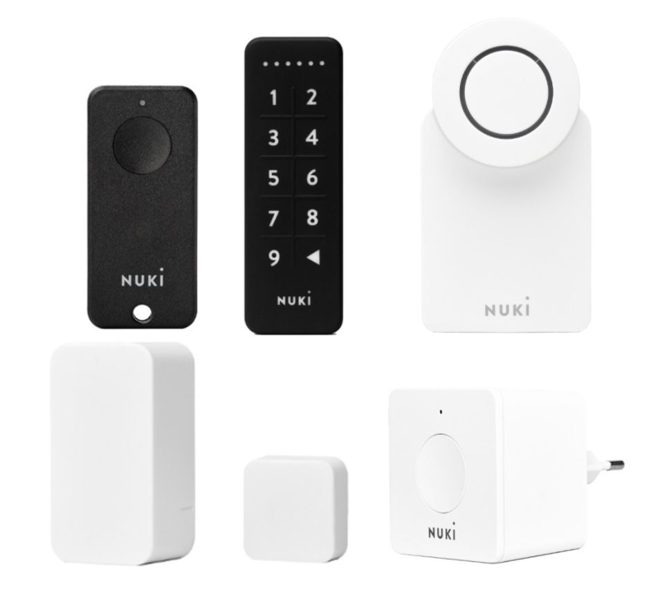 Nuki Smart Lock 3.0 + Bridge + Fob + Door Sensor + Keypad für 322,96€ (statt 402€)