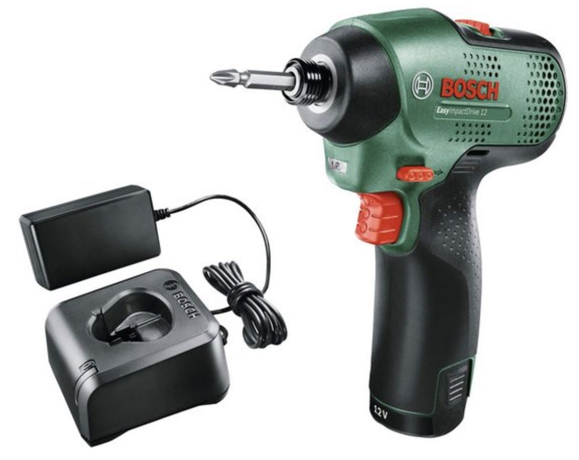 Bosch EasyImpactDrive 12   12V Drehschlagschrauber inkl. Akku für 70€ (statt 91€)