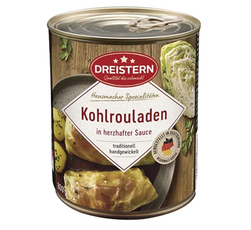 4x Dreistern 2 Gourmet Kohlrouladen 800g ab 13,26€ (statt 17€)