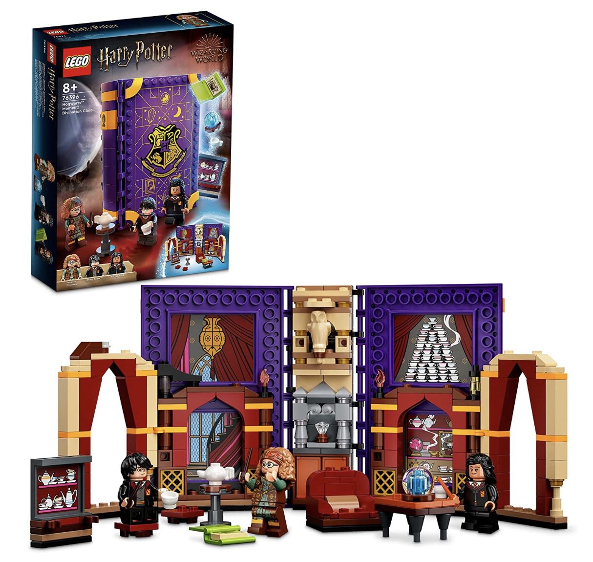 LEGO 76396 Harry Potter   Wahrsageunterricht Spielzeug Buch mit Minifiguren für 17,13€ (statt 22€)