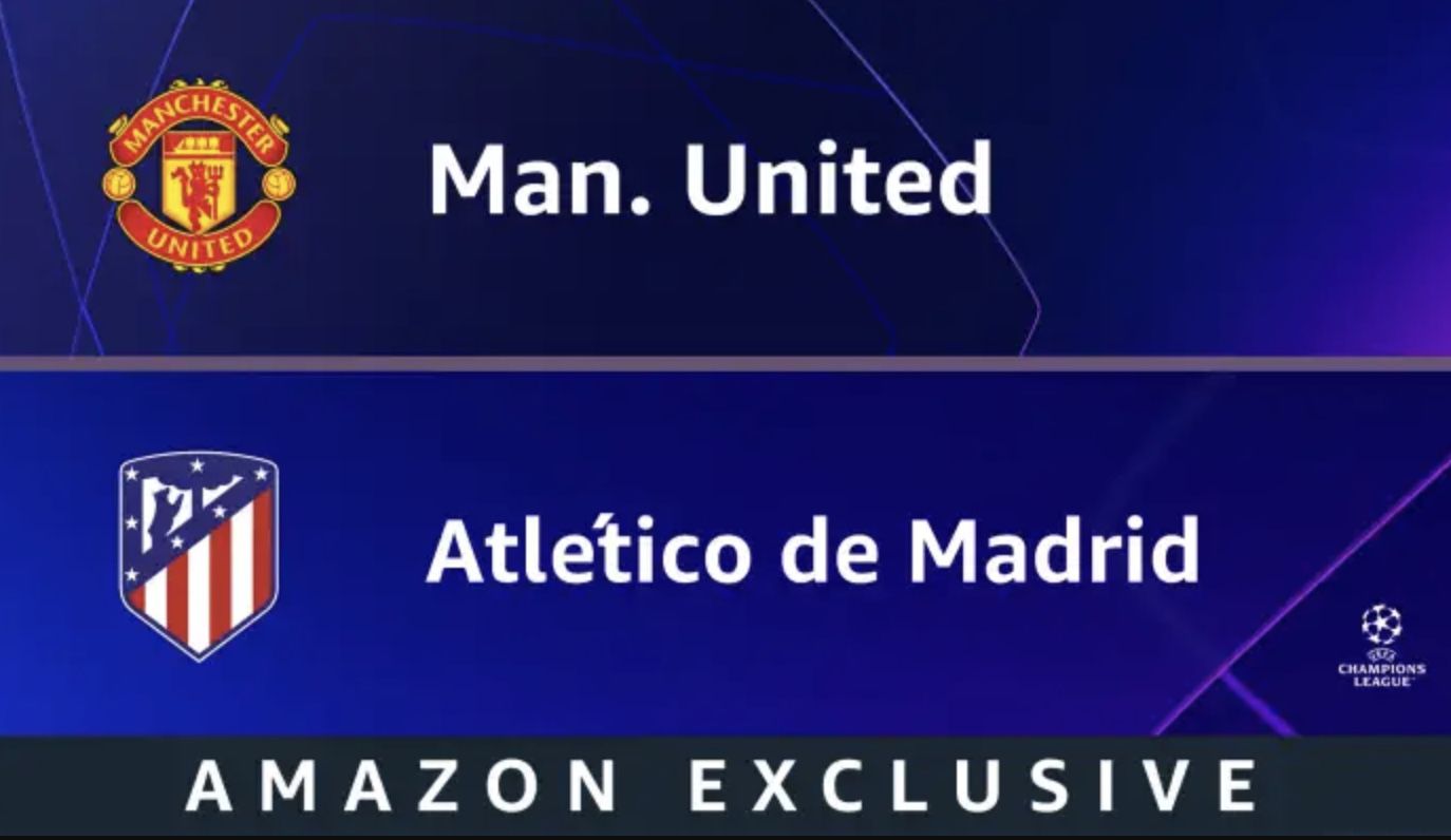 Amazon Prime Video: heute Abend Manchester United vs. Atletico Madrid