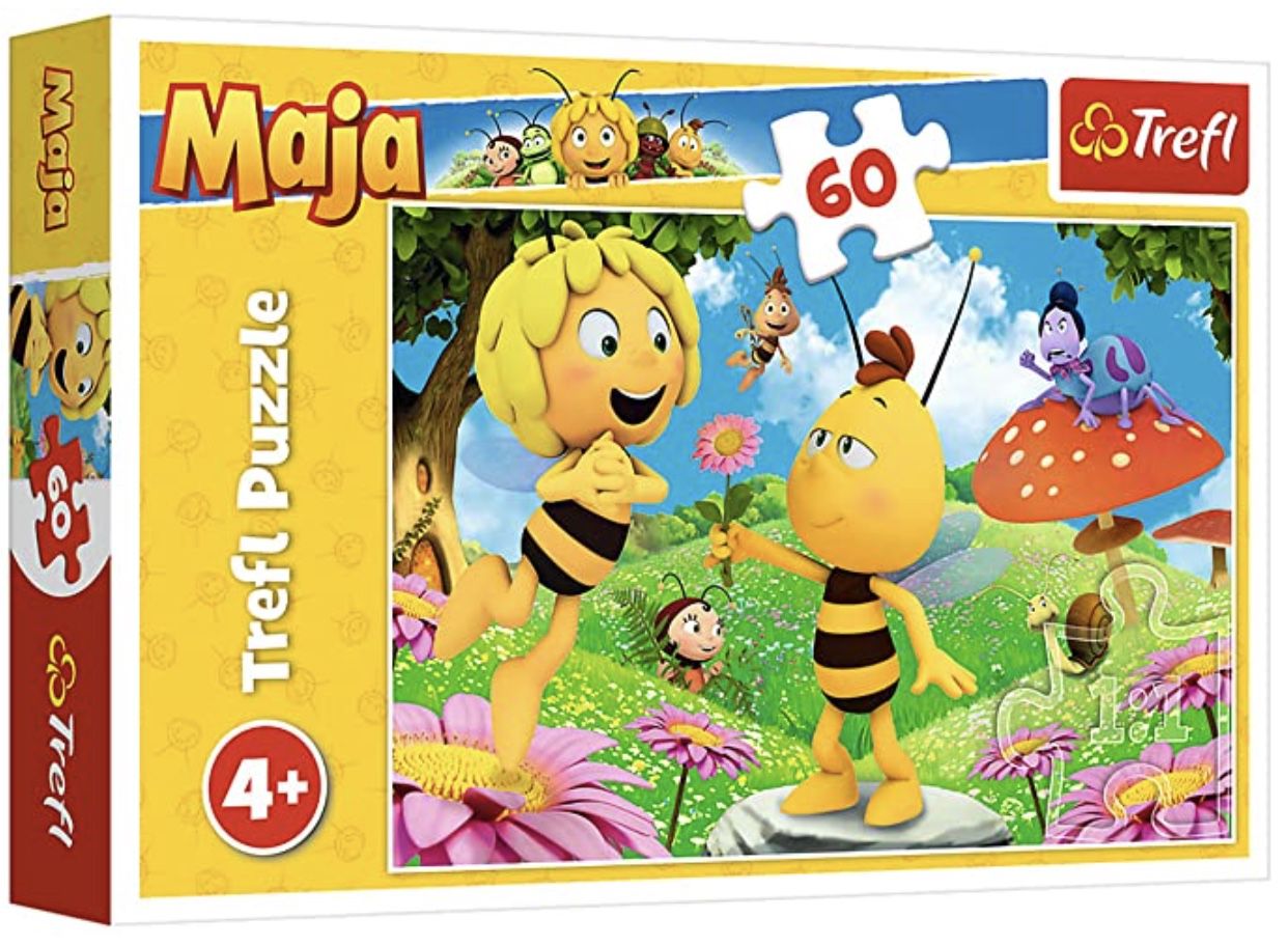 Kinderpuzzle Eine Blume für Biene Maja mit 60 Teilen für 1,68€ (statt 8€)   Prime