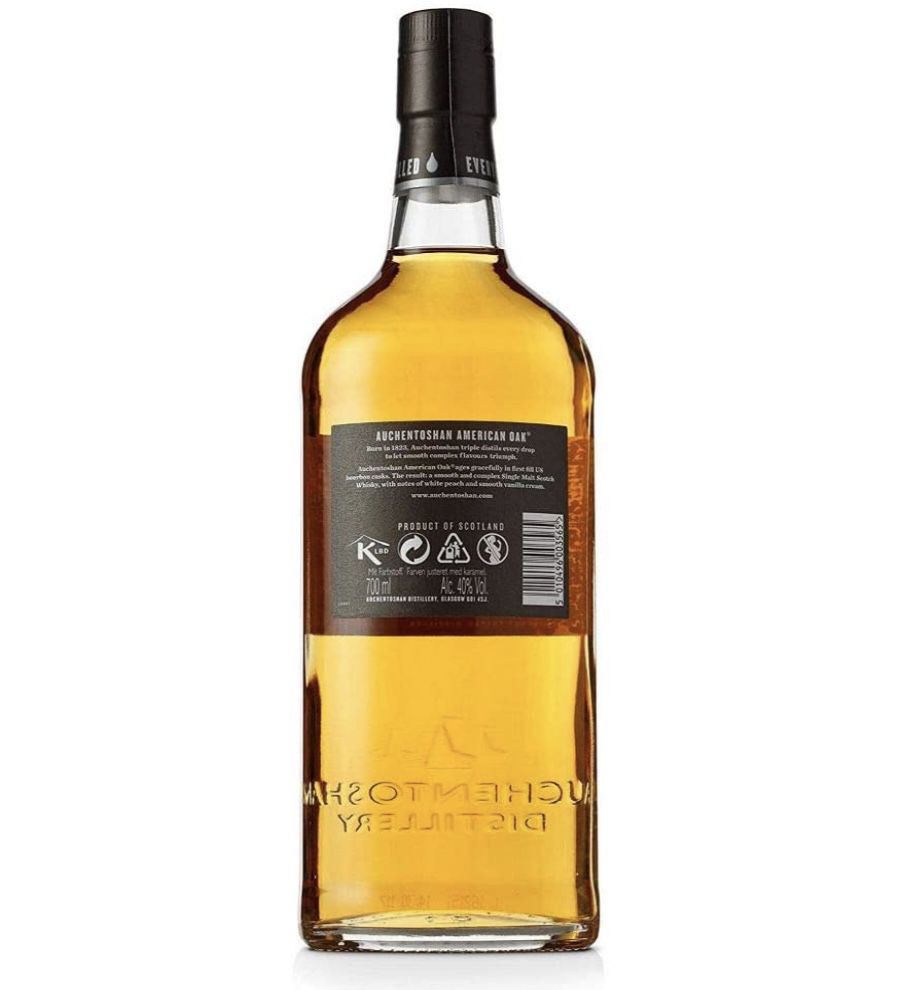 Auchentoshan American Oak Single Malt Scotch Whisky 0.7 l für 21,65€ (statt 30€)   Prime