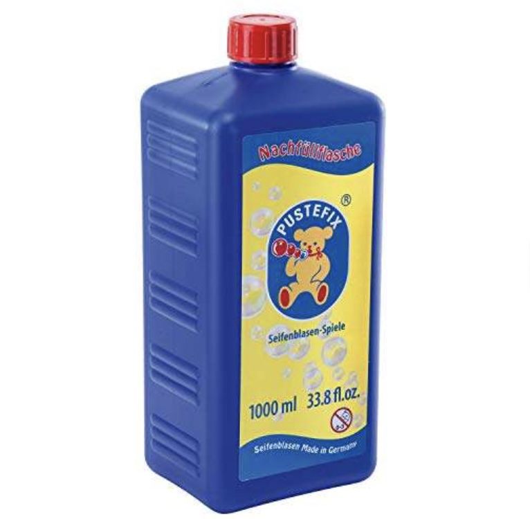 Pustefix Seifenblasen Nachfüllflasche (1L) für 4€ (statt 6€) – Prime