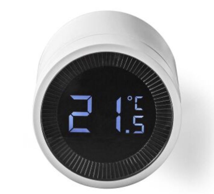 Nedis Heizkörper-Thermostat mit Zigbee 3.0 für 32,99€ (statt 45€)