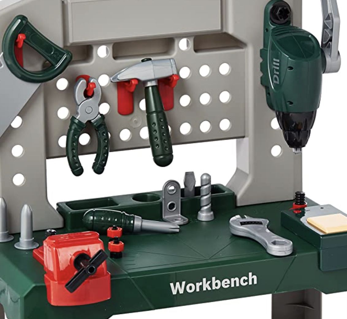 Theo Klein 8637 Bosch Werkbank 48 teilig inkl. Werkzeuge und Zubehör für 28,71€ (statt 56€)