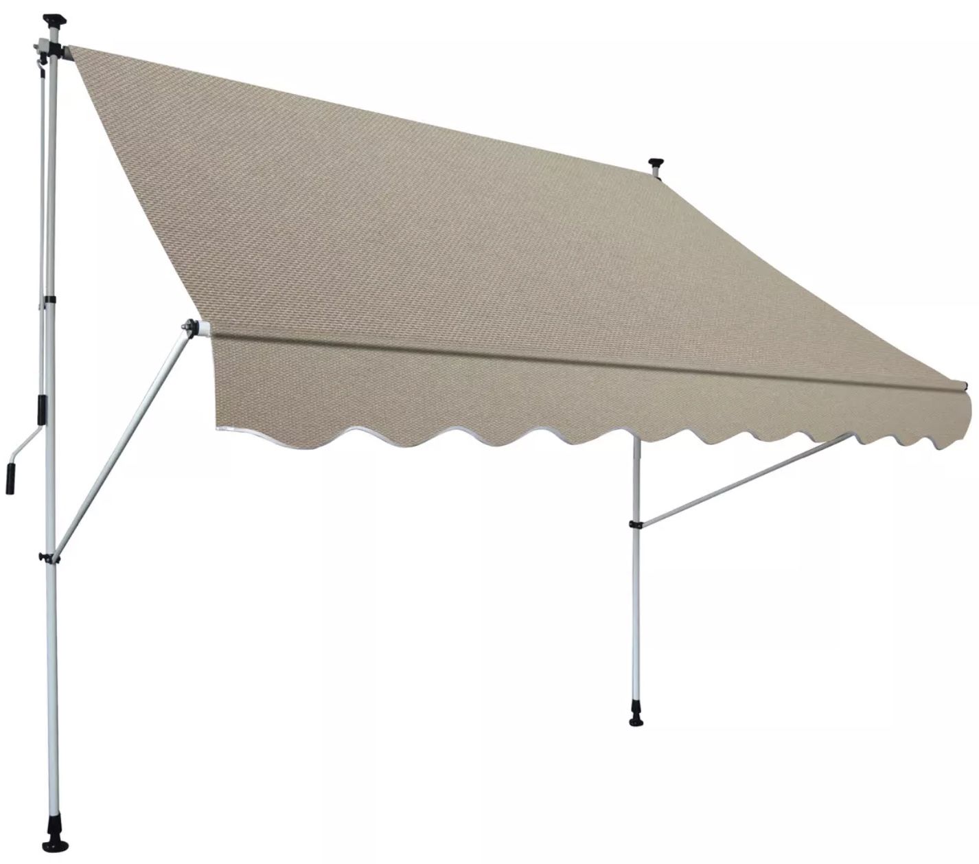 Poco: Klemm Markisen in versch. Größen im Angebot   z.B. 250 x 150cm für 96,49€ (statt 125€)