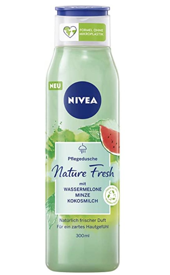 NIVEA Nature Fresh Pflegedusche Wassermelone für 1,62€ (statt 3€)   Prime Sparabo