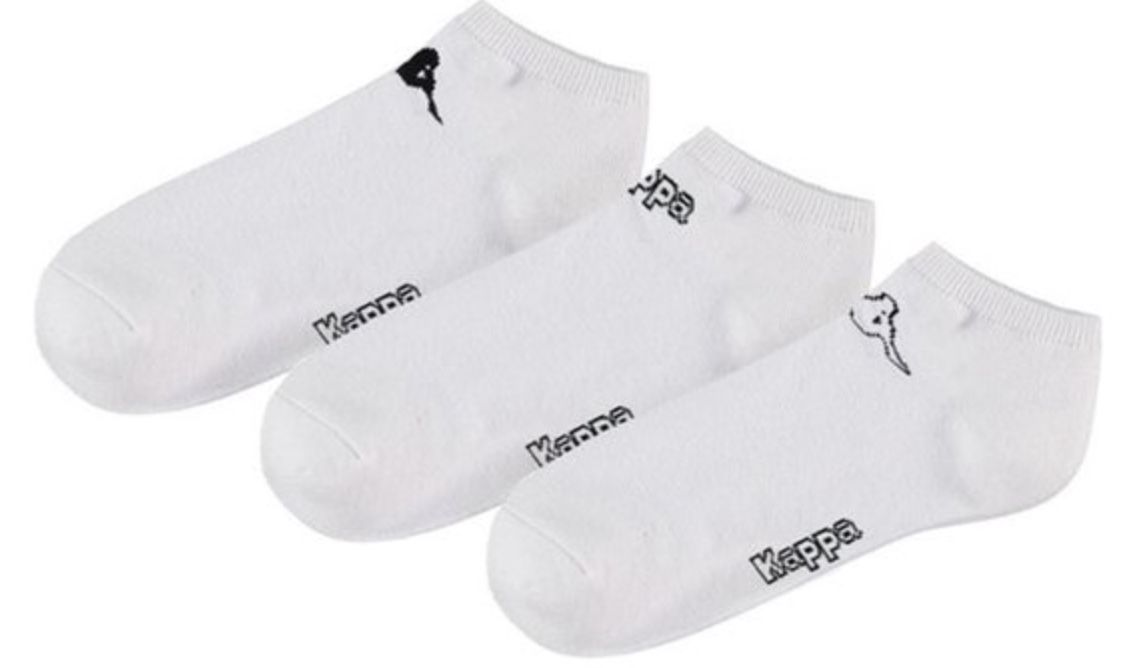 27 Paar Kappa Sneakersocken in Schwarz oder Weiß ab 29,99€ (statt 40€)