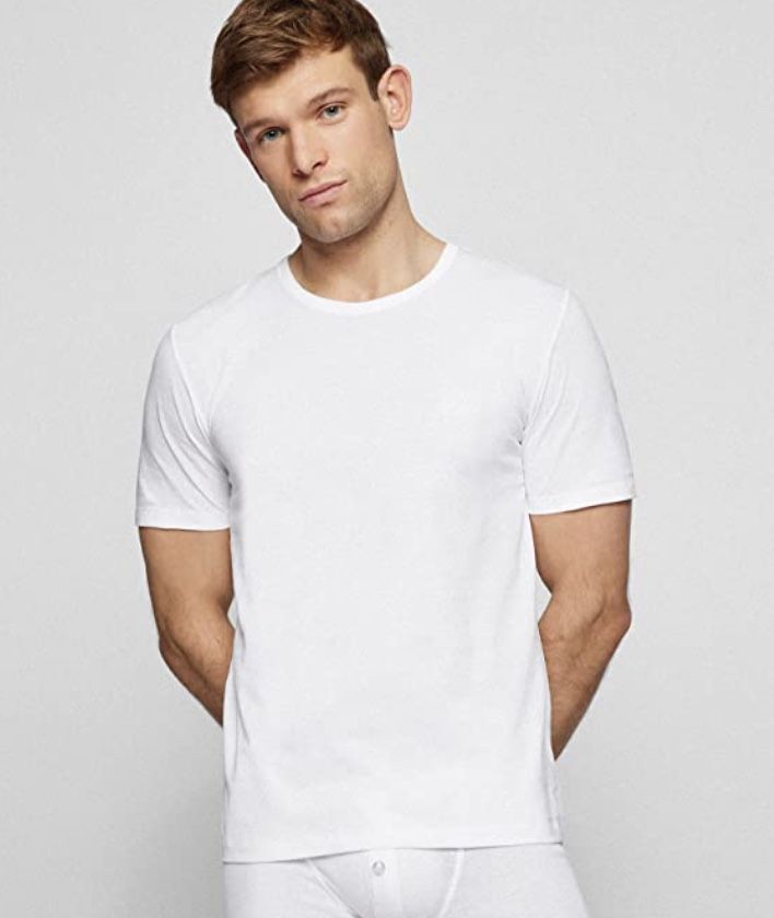 3er Pack BOSS Herren T Shirt in Weiß aus 100% Baumwolle für 25,95€ (statt 37€)   Prime