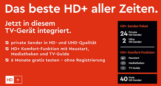 Telefunken d55u660x5cwi   55Zoll UHD smart TV + 6 Monate HD+ für 369,99€ (statt 429€)