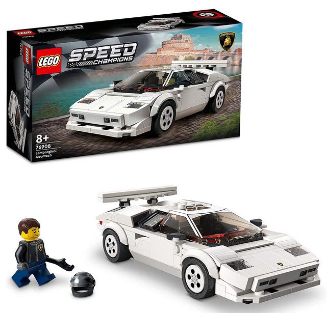 LEGO 76908 &#8211; Lamborghini Countach Bausatz für 13,99€ (statt 17€)