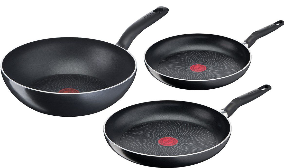 2 teiliges Tefal Pfannenset (24 & 28cm) + Wok für 50,90€ (statt 115€)