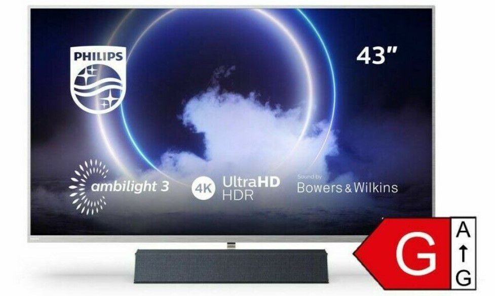 Philips 43PUS9235   43 Zoll UHD Ambilight smart TV für 539,10€ (statt 575€)