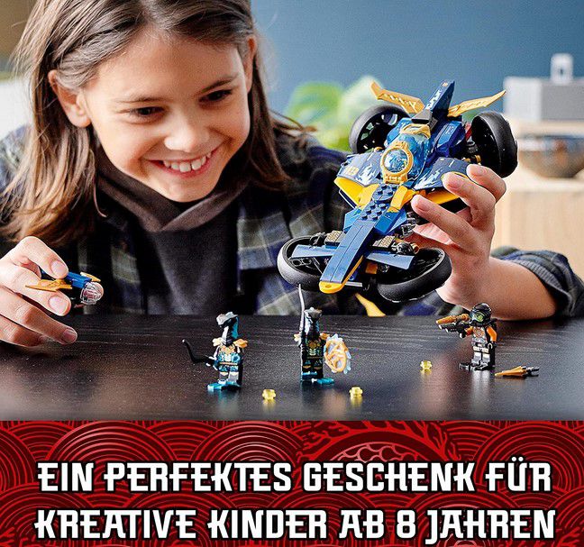 LEGO 71752 NINJAGO Ninja Unterwasserspeeder 356 Teile inkl. Ninja Mini Figuren für 24,99€ (statt 33€)   Prime