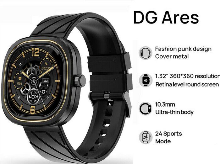 DOOGEE Ares Wasserdichte Smart Watch für 19,99€ (statt 35€)