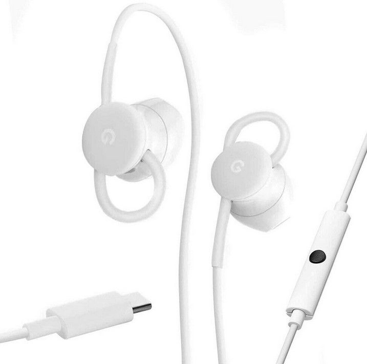 Google Pixel USB-C In Earbuds Headset weiß für 13,99€ (statt 24€) oder 3x für 35,97€