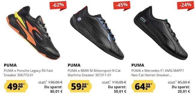 SportSpar Puma Sale + 3 für 2 Aktion   z.B. PUMA X Diamond Cap ab 12,99€
